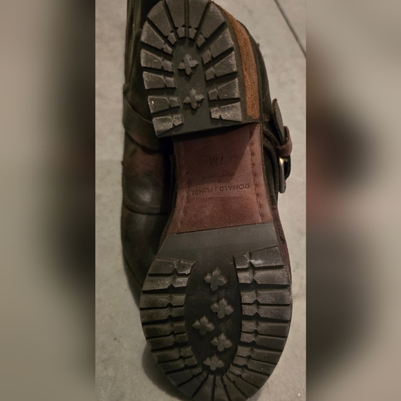 NEW DONALD PLINER Delta Leather Moto boots - Picture 5 of 8